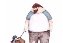 Baba-Kız İlişkilerini Anlatırken Herkesi Gülümsetecek 14 Başarılı Çizim