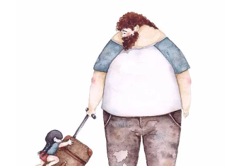 Baba-Kız İlişkilerini Anlatırken Herkesi Gülümsetecek 14 Başarılı Çizim